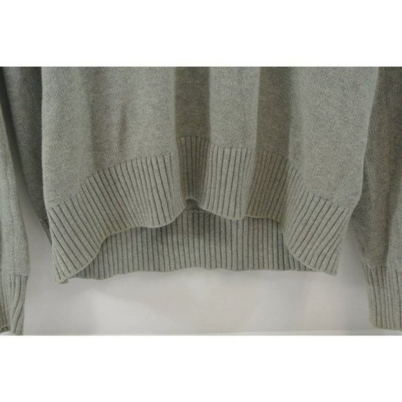 Tommy Hilfiger Sweater Shawl Neck Button Gray Knit  Mens Large 100% Cotton - Picture 6 of 11